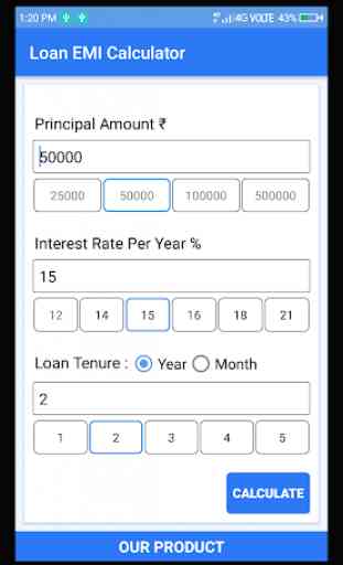 Loan EMI Calculator 2