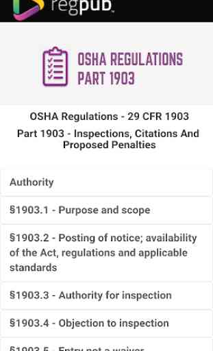OSHA Part 1903 1
