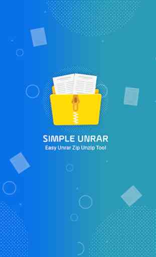 Simple Unrar - Easy Unrar Zip Unzip Tool Pro 1