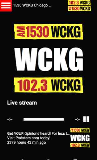 WCKG Chicago 102.3 FM 1