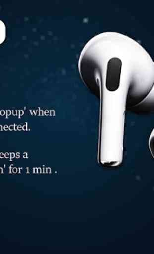 AirBuds Popup Free - An AirPod Battery App 2