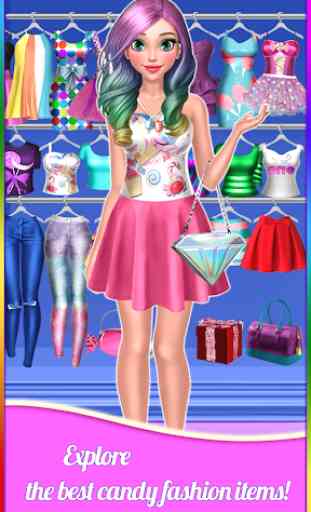 Candy Fashion Dress Up & Makeup Game 1