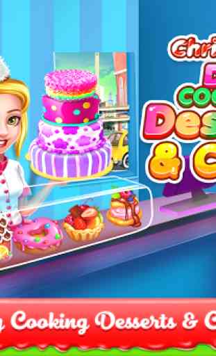 Christmas Doll Cooking Cakes & Desserts - Bakery 1
