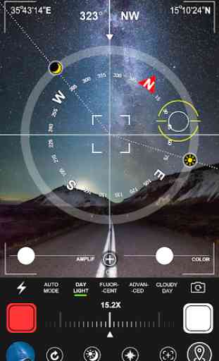 Compass Camera GPS (Location and Sun Moon Info) 3