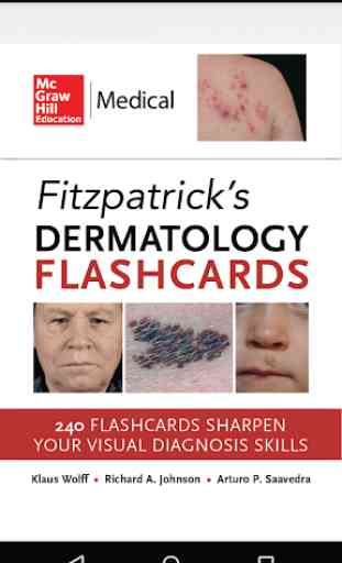 Fitzpatrick's Dermatology Flash Cards 1