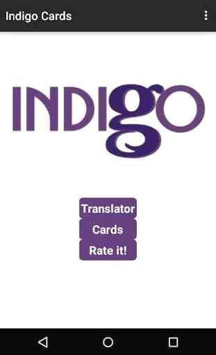 Indigo Cards 2