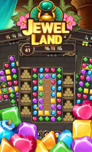 Jewel Land : Match Masters 1