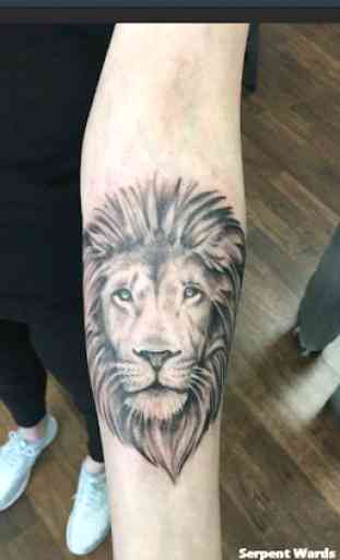 Lion Tattoo Designs 4