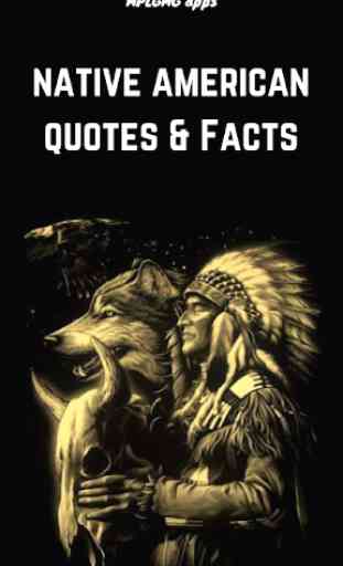 Native American Quotes and Facts 1
