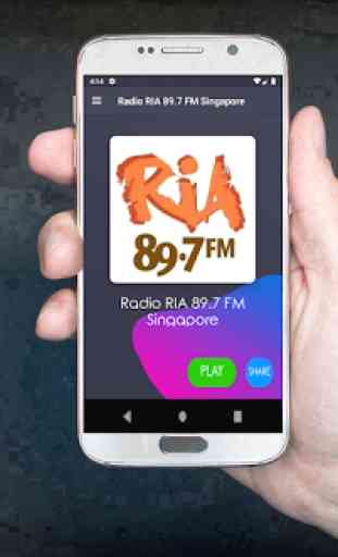 Radio RIA 89.7 FM Singapore Station SG Free Online 1