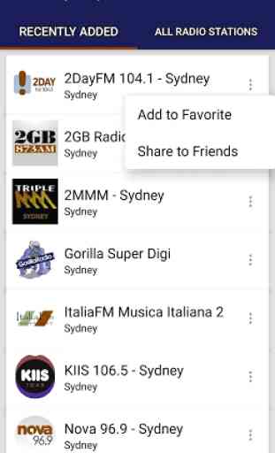 Sydney Radio Stations - Australia 2