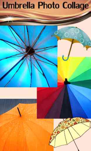 Umbrella Photo Collage 1