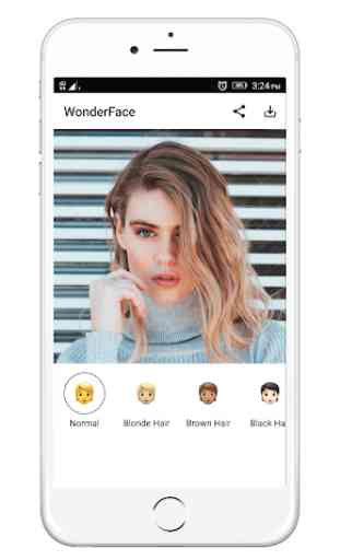 WonderFace - Transform your face and hair style 2