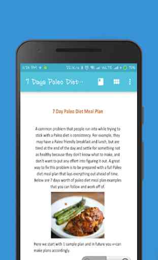 7 Days Paleo Diet Meal Plan  4