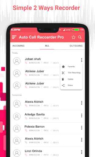 Automatic Call Recorder - ACR 3