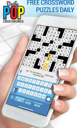 Daily POP Crosswords: Daily Puzzle Crossword Quiz 1