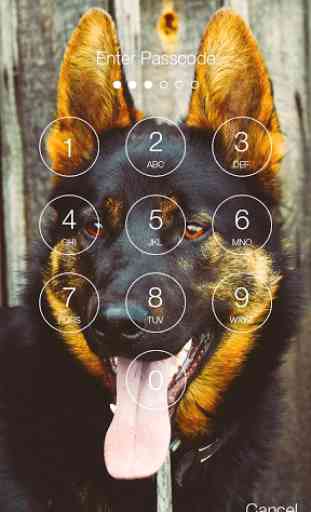 German Shepherd Dog Screen Lock 2