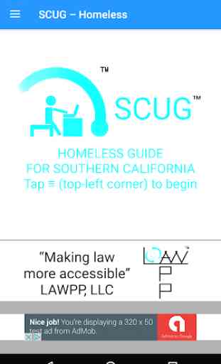 SCUG - Homeless & Emergency Disaster Resources 2
