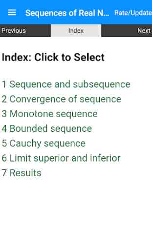 Sequences of Real Numbers 1