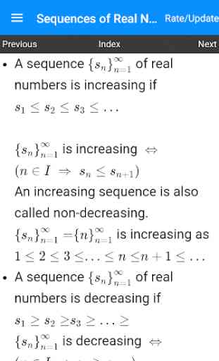 Sequences of Real Numbers 2