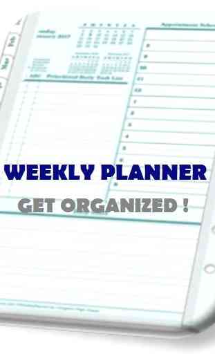 Weekly Planner 3