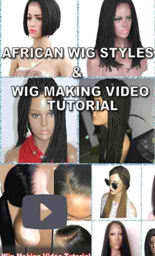AFRICAN WIG HAIRSTYLES (Festive Season Styles) 1