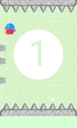 Angry square Bird - flappy 3