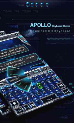 Apollo GO Keyboard Theme Emoji 1