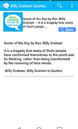 Billy Graham Quote of the Day 3
