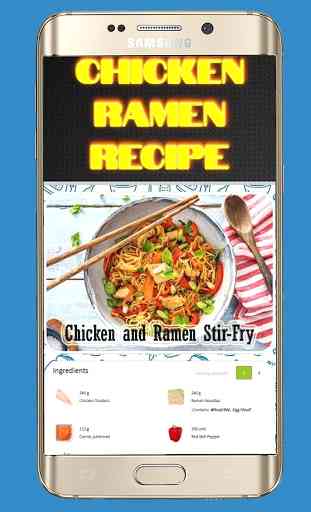 Chicken Ramen Recipe 1