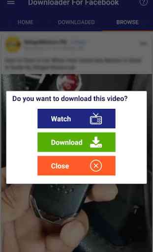 HD Video Downloader For Facebook - Video Saver 3