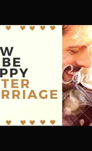 How to be Happy After Marriage 1