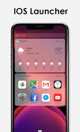 IPhone X Launcher - OS 13 Theme 2