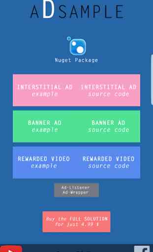 Mobile Ads Example: Interstitial  +Banner + Video 1