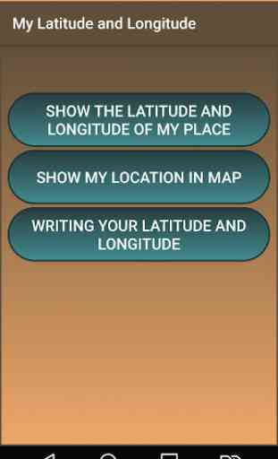 my Latitude and Longitude 1