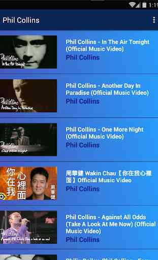 Phil Collins Songs 2