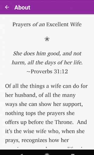 Prayers of an Excellent Wife 1