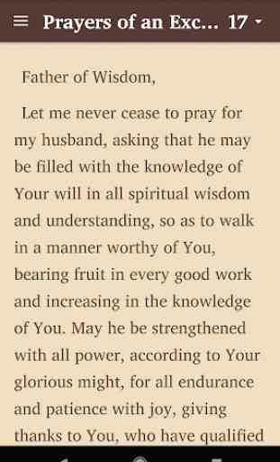Prayers of an Excellent Wife 3