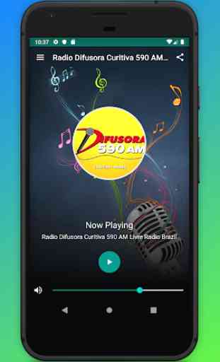 Radio Difusora Curitiva 590 AM Live Radio Brazil 1