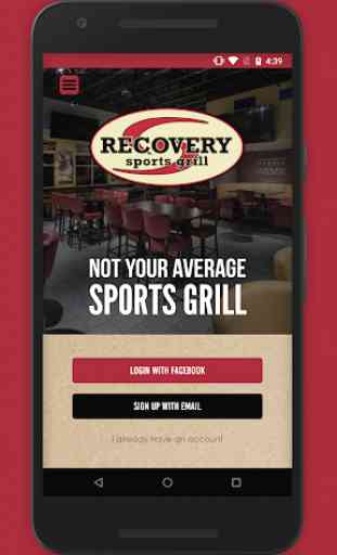 Recovery Sports Grill Rewards 1