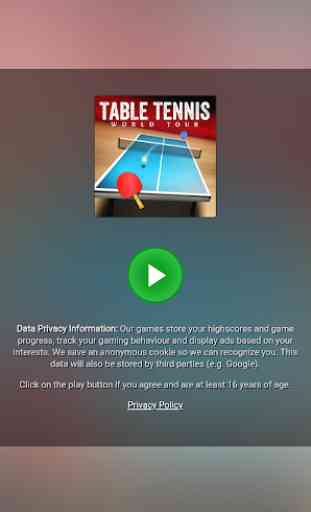 Table Tennis World Tour 1