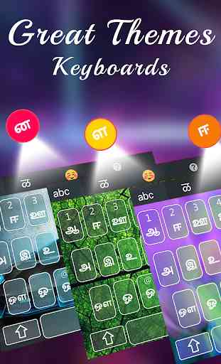 Tamil Keyboard for Android: English Tamil Typing 3