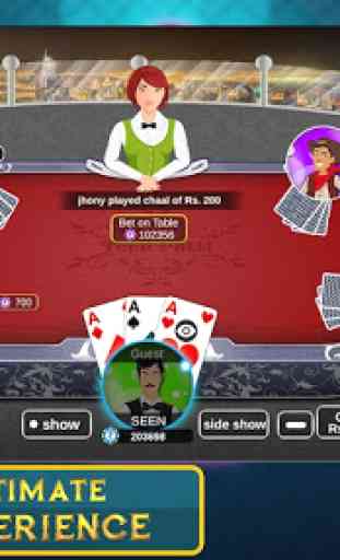 Teenpatti Indian poker 3 patti game 3 cards game 2