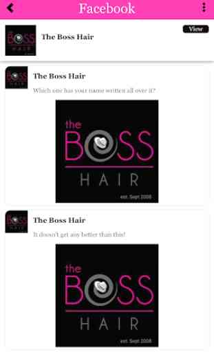 The Boss Hair App 1