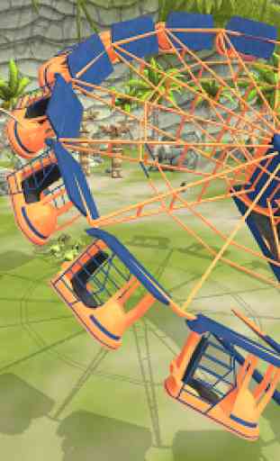 VR Jurassic Dino Park World & Roller Coaster 360 2