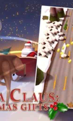 A Santa Claus: Christmas Gifts Free - 3D Sleigh Driving Game with Cartoon Graphics for Everyone 3