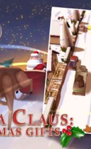 A Santa Claus: Christmas Gifts Free - 3D Sleigh Driving Game with Cartoon Graphics for Everyone 4
