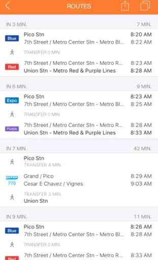 ezRide LA METRO - Transit Directions for Bus, Subway and Light Rail including Offline Planner 3