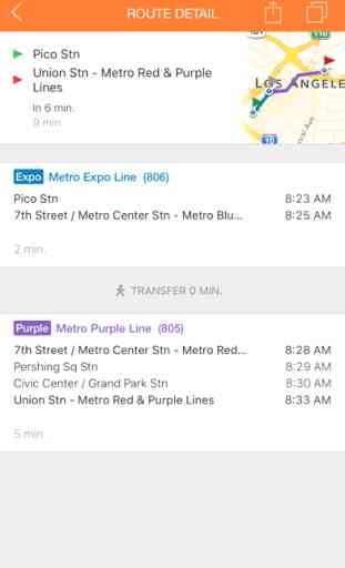 ezRide LA METRO - Transit Directions for Bus, Subway and Light Rail including Offline Planner 4