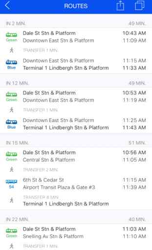 ezRide Minneapolis MetroTransit - Transit Directions for Bus, Train and Light Rail including Offline Planner 3